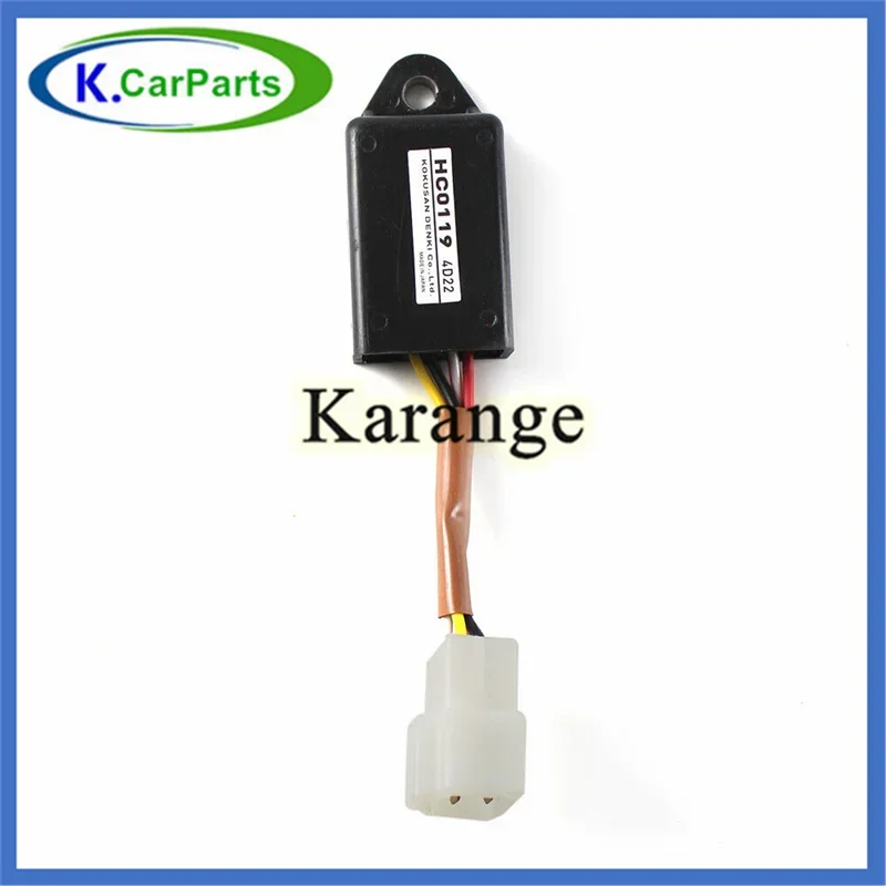 129211-77920 HC0119 Oil Shutoff Valve Plug Timer Relay for Yanmar Engine 3TNV88 12921177920 SOLAR75-V SL75-V Solar Excavator