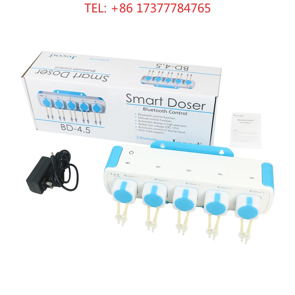 Jebao BD-4.1/4.4/4.5 Marine Reef Doser Bluetooth Manual Control Aquarium Automatic Dosing Pump For Coral Reef Fish Tank