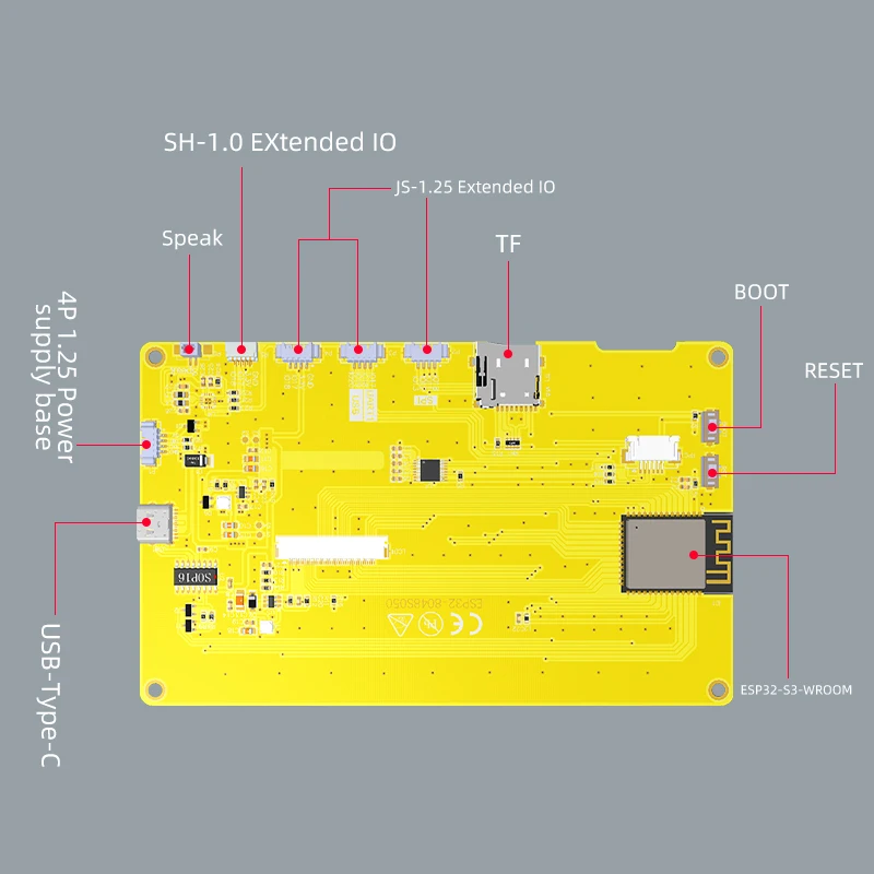 ESP32-S3 IHM 8M PSRAM 16M Flash Ardu37LVGL WIFI et Bluetooth 5 \