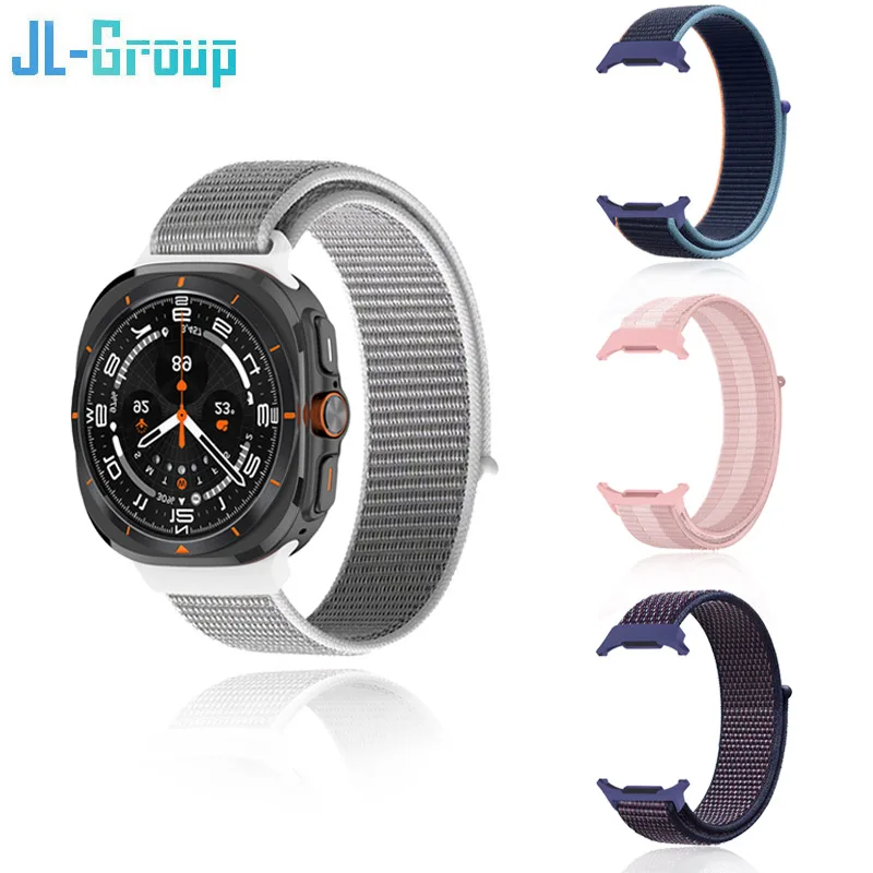 Nylon armband für Samsung Galaxy Uhr 7 Ultra 47mm Band Ersatz Armband Schlaufe verstellbare weiche Armband Samsung Zubehör