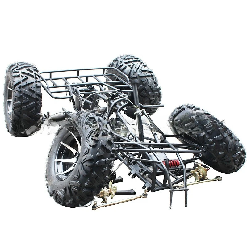 150-250 four-wheel modification parts, beach bug frame assembly, axle drive, rear axle, front and rear disc brakes