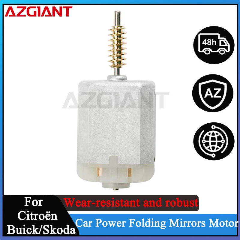Azgiant Car Power Folding Mirrors Motor 1020792 3N2066 For Citroën DS4/DS5/DS6 Buick Envision Skoda Superb MK2 Kodiaq MK1 DIY