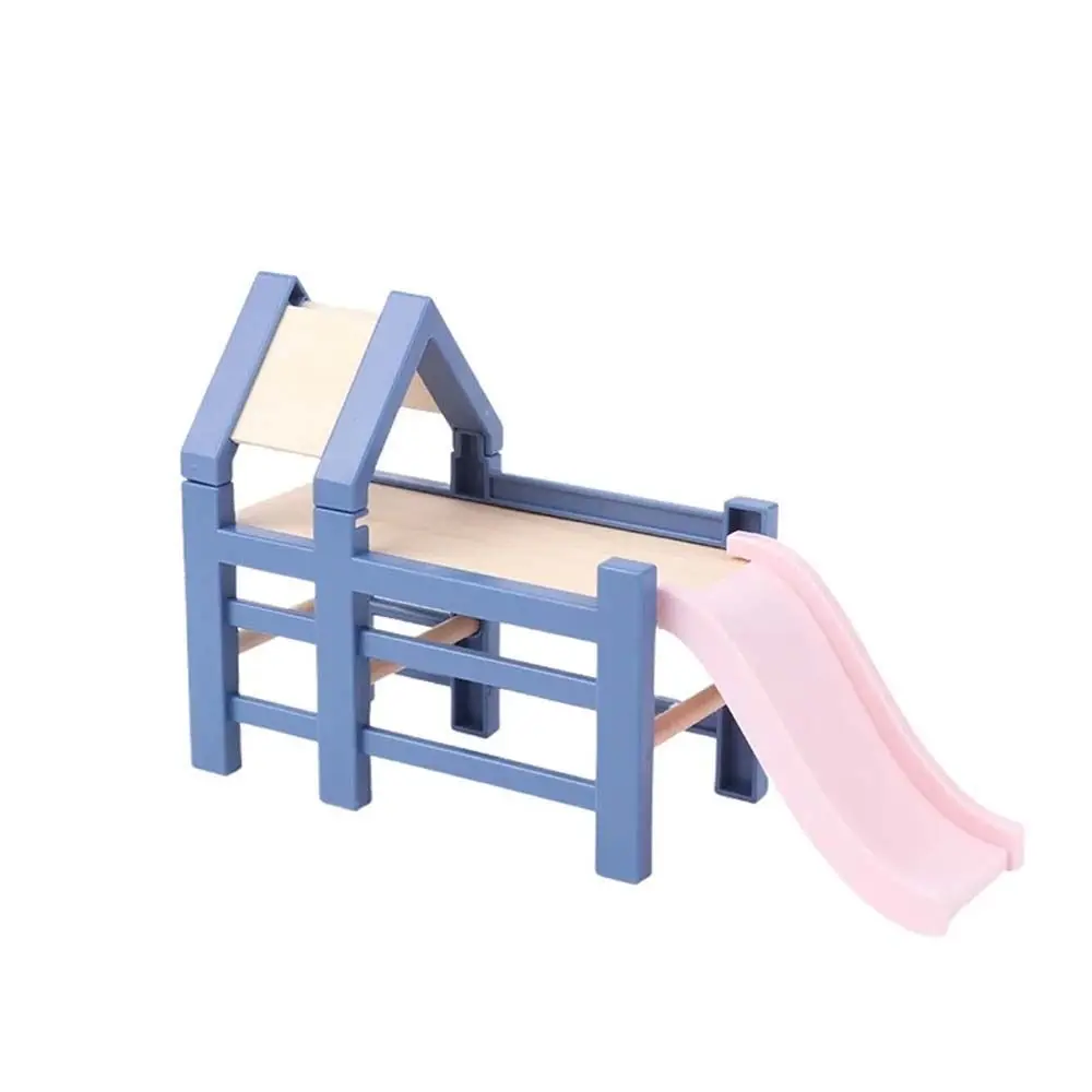 1:12 Dollhouse Wooden horse Toy Simulation Dollhouse Simulation Dining Chair Model Trojan Horse Dining Chair Dollhouse Furniture