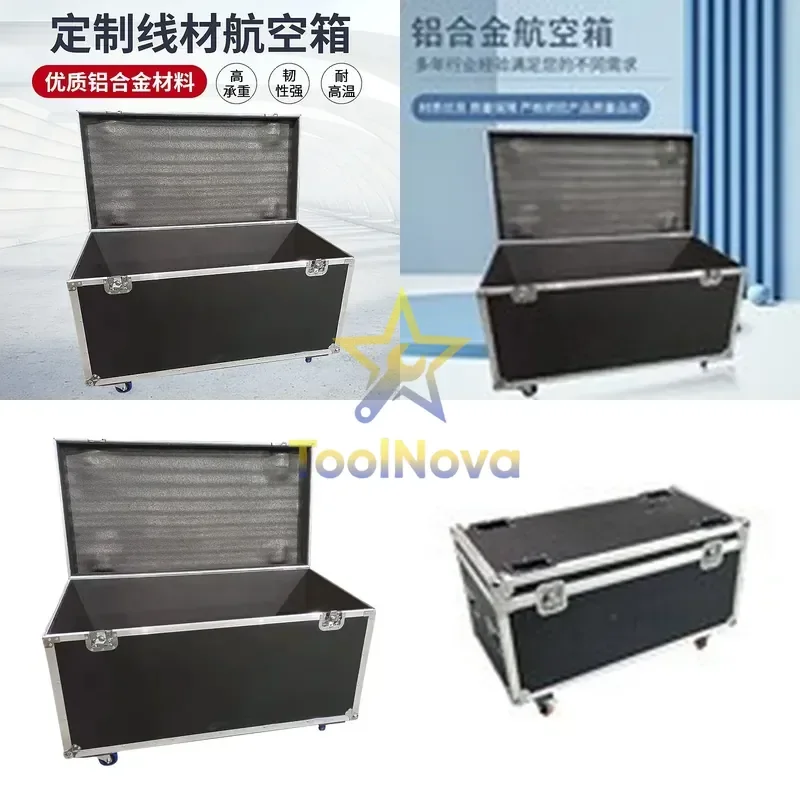 2026*Hotsale Aluminum Alloy Air Box Hardware Toolbox Customized Waterproof and Seismic Instrument Box Logistics Consignment