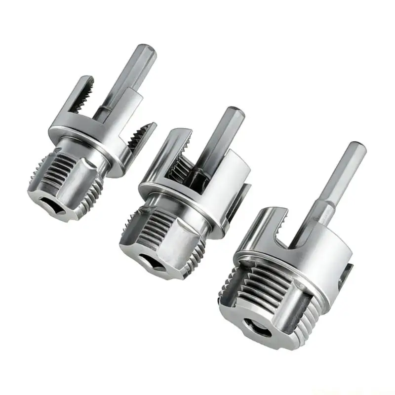 A2BE Carbon Steel Materials Water Pipe Threader Tapping Tool Threading Accessories