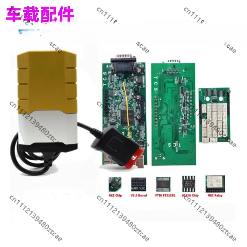 Dual PCB Bluetooth Diagnostic Interface Multi-system Scanner Support Passenger Cars & Heavy Trucks Auto Repair Detection Tool