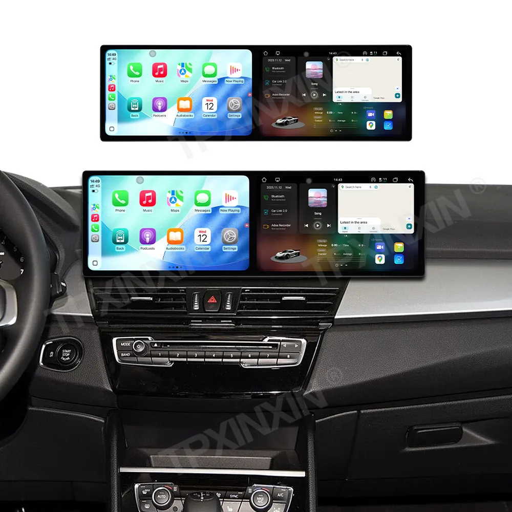 لسيارات BMW 2 Series Touring 2013-2019 راديو السيارة الاندورويد الوسائط المتعددة فيديو لاسلكي Carplay Autoradio ستيريو نظام تحديد المواقع والملاحة رئيس وحدة #4