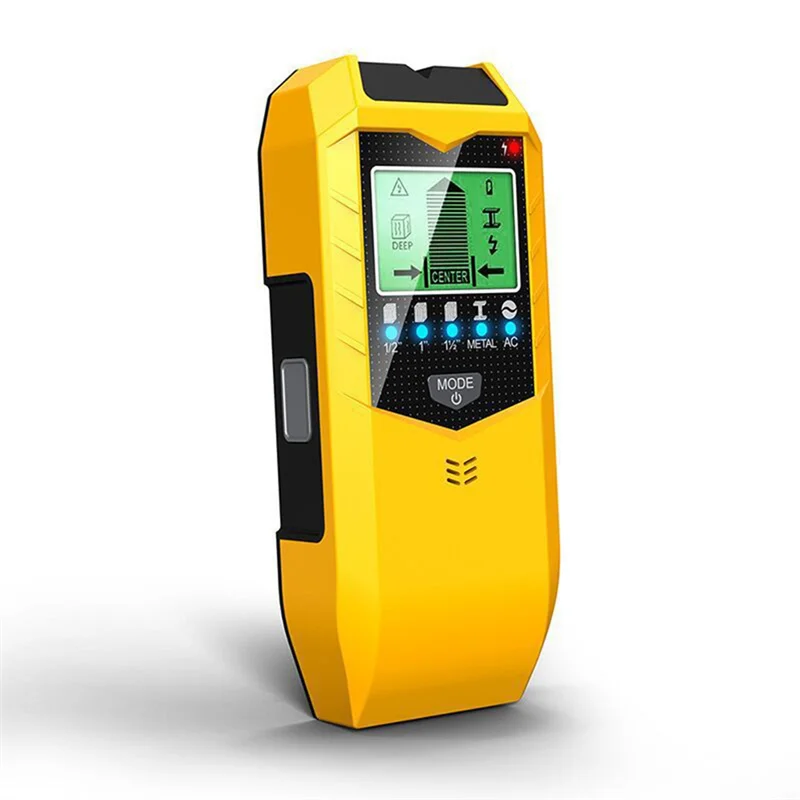 

Y45A-Stud Finder Wall Scanner,5IN1 Upgraded Accuracy LCD Display Wall Wood Metal Stud Finder Detector,Stud Sensor Finder
