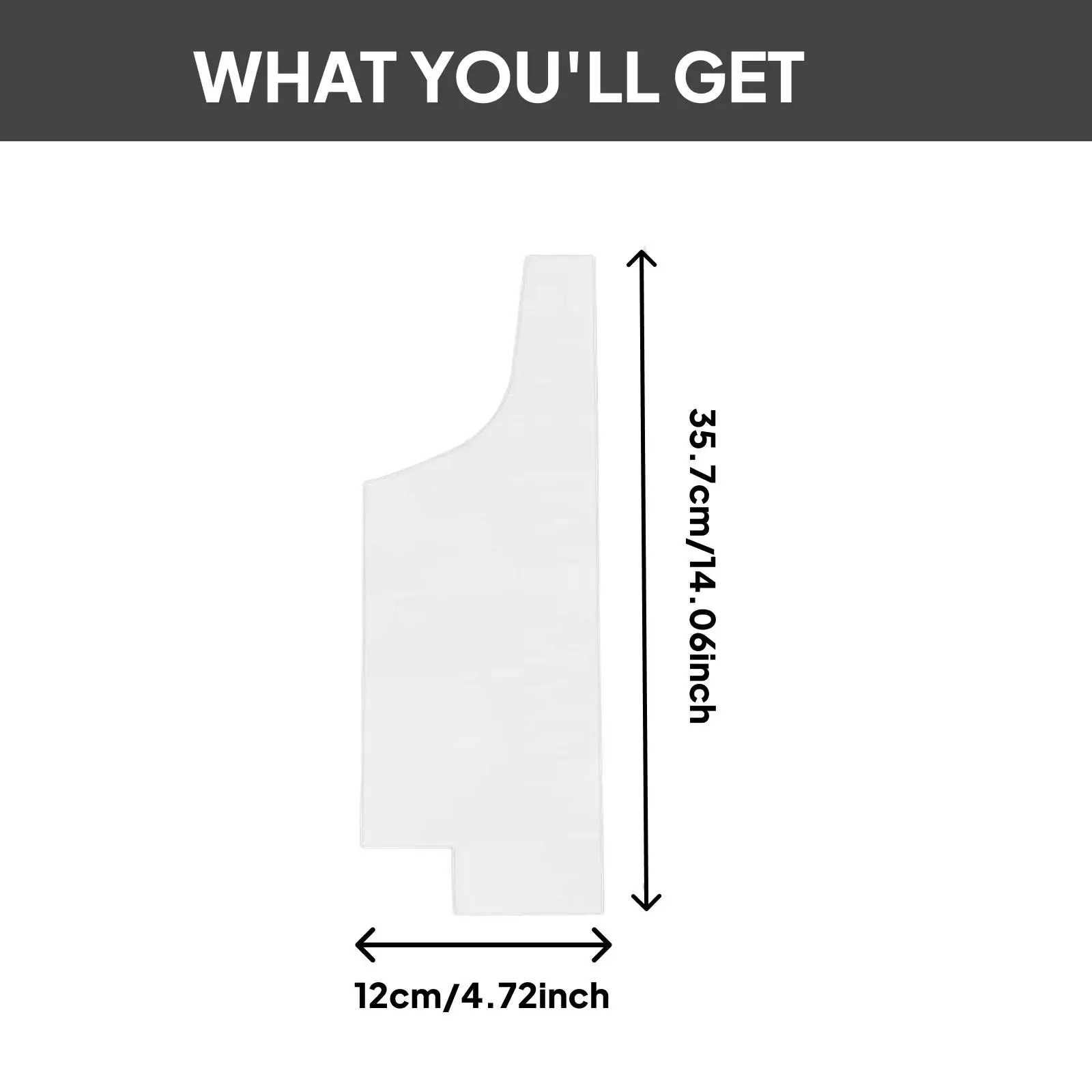 Bag Pattern Professional Handmade Portable Sewing Template Tool Transparent for Dressmaker Adults Tote Bag Quilting Enthusiasts