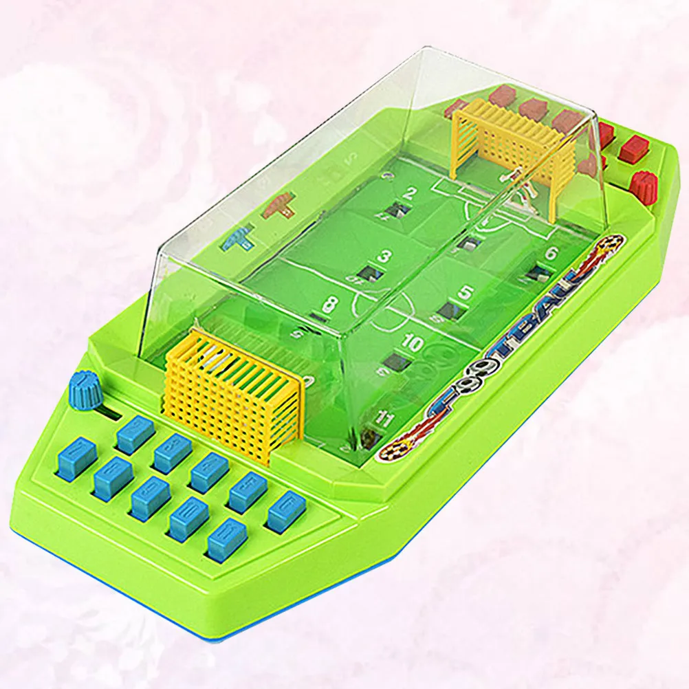 

1Pcs Mini Tabletop Football Field Educational Double Battle Game Improve Visual Development Hand Eye Coordination