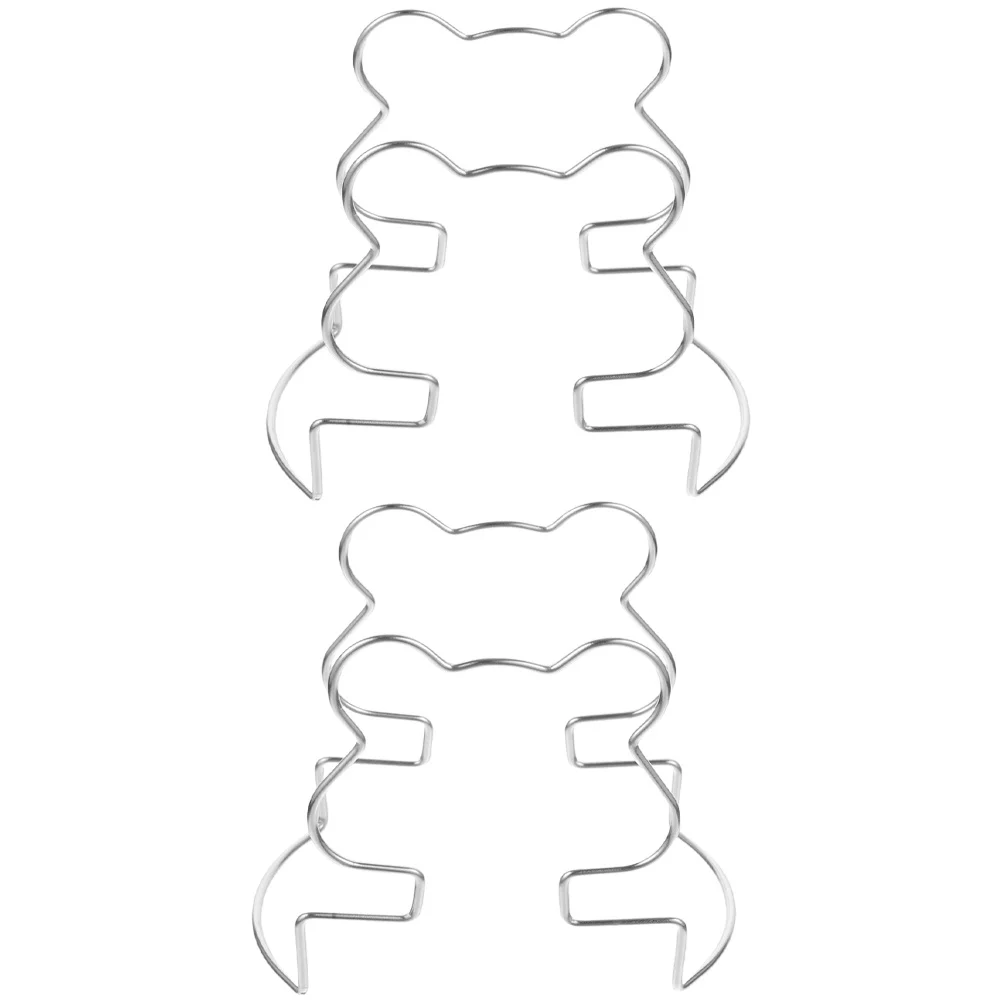 

2Pcs Stainless Steel Coffee Filter Holder Drip Bag Rack Reusable Hanging Dripper for Picnic Travel Camping Portable Brewing