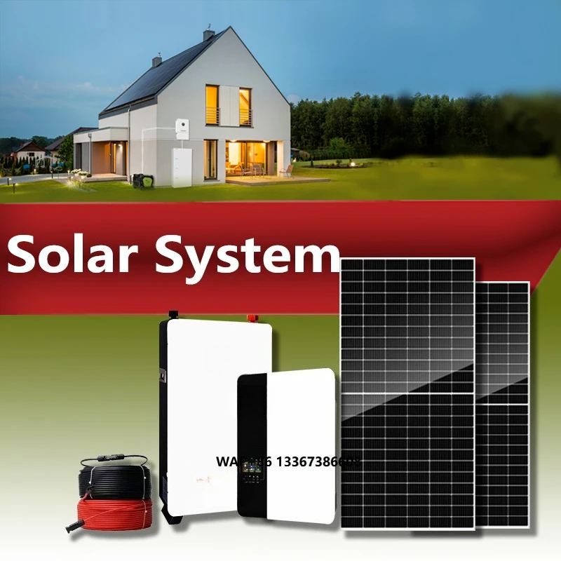

PV Systems 5kW 10kw 15kw All-In-One Complete Solar Battery Set Off-Grid MPPT Solar Power System with Energy Storage Solutions