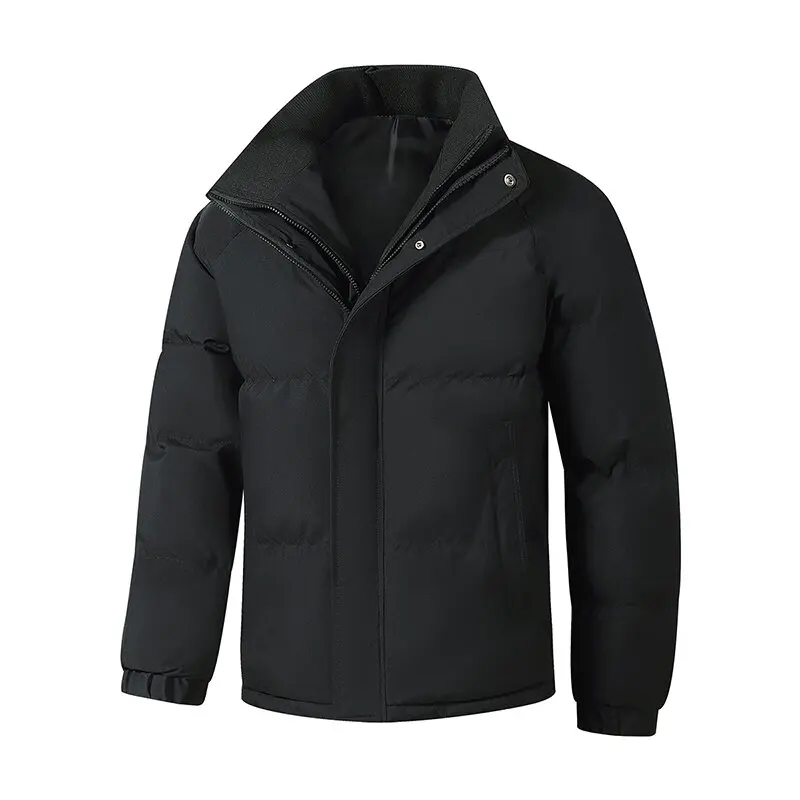 Chaqueta deportiva acolchada de algodón para hombre, abrigo grueso y cálido, informal, holgado, cómodo, talla grande, M-3XL, otoño e invierno, novedad de 2024