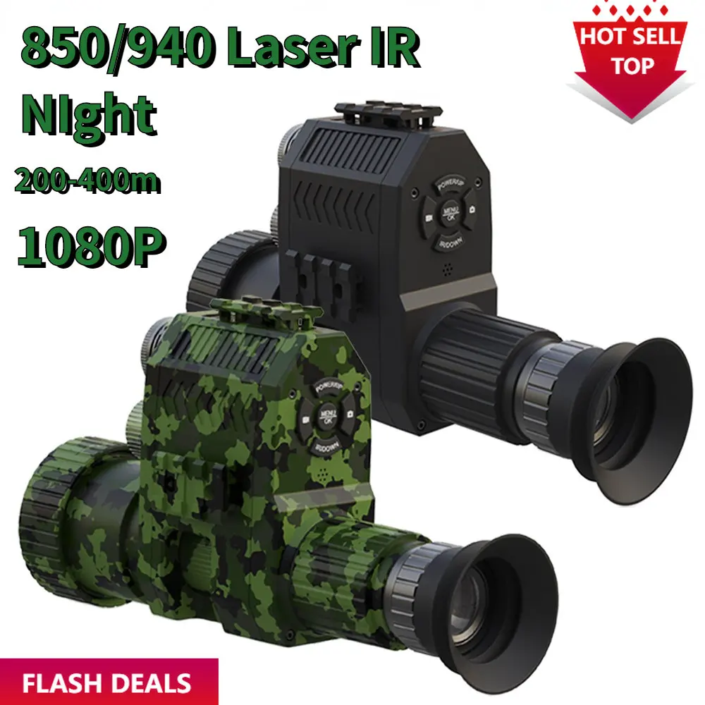 

Megaorei NK007 New Upgrad Hot Selling Laser Infrared HD 1080P Monocular Night Vision Telescope Hunting Camera 850/940nm Laser