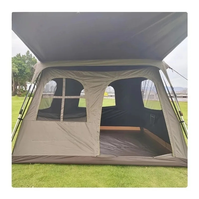 Waterproof and Sun-proof Tent Essential for Camping and Picnic Semi-automatic and Easy to Set up Outdoor Tent