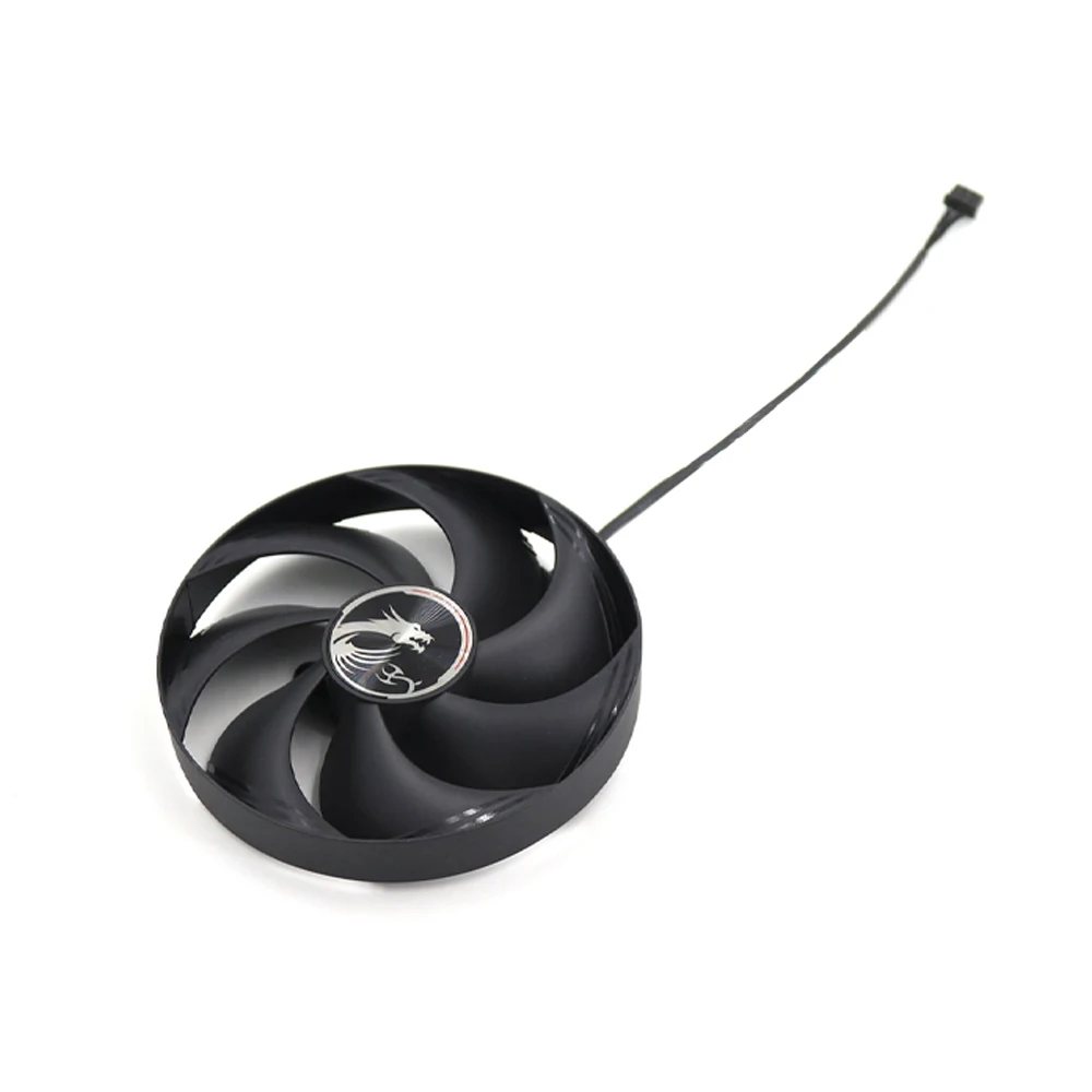 Замена вентилятора видеокарты для MSI GeForce RTX 5070 Ti 5080 5090 5090D VANGUARD PLD10020B12H, кулер для видеокарты с RGB