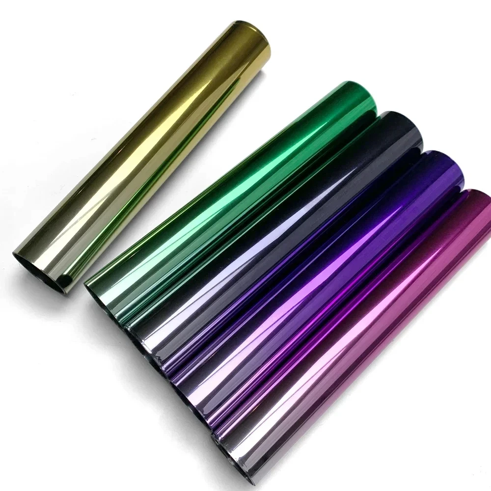 20X150cm Car Sunshade Films Windshield Sunshade Protective Film Sun Window Dyeing Heat Insulation Color-changing Film Universal