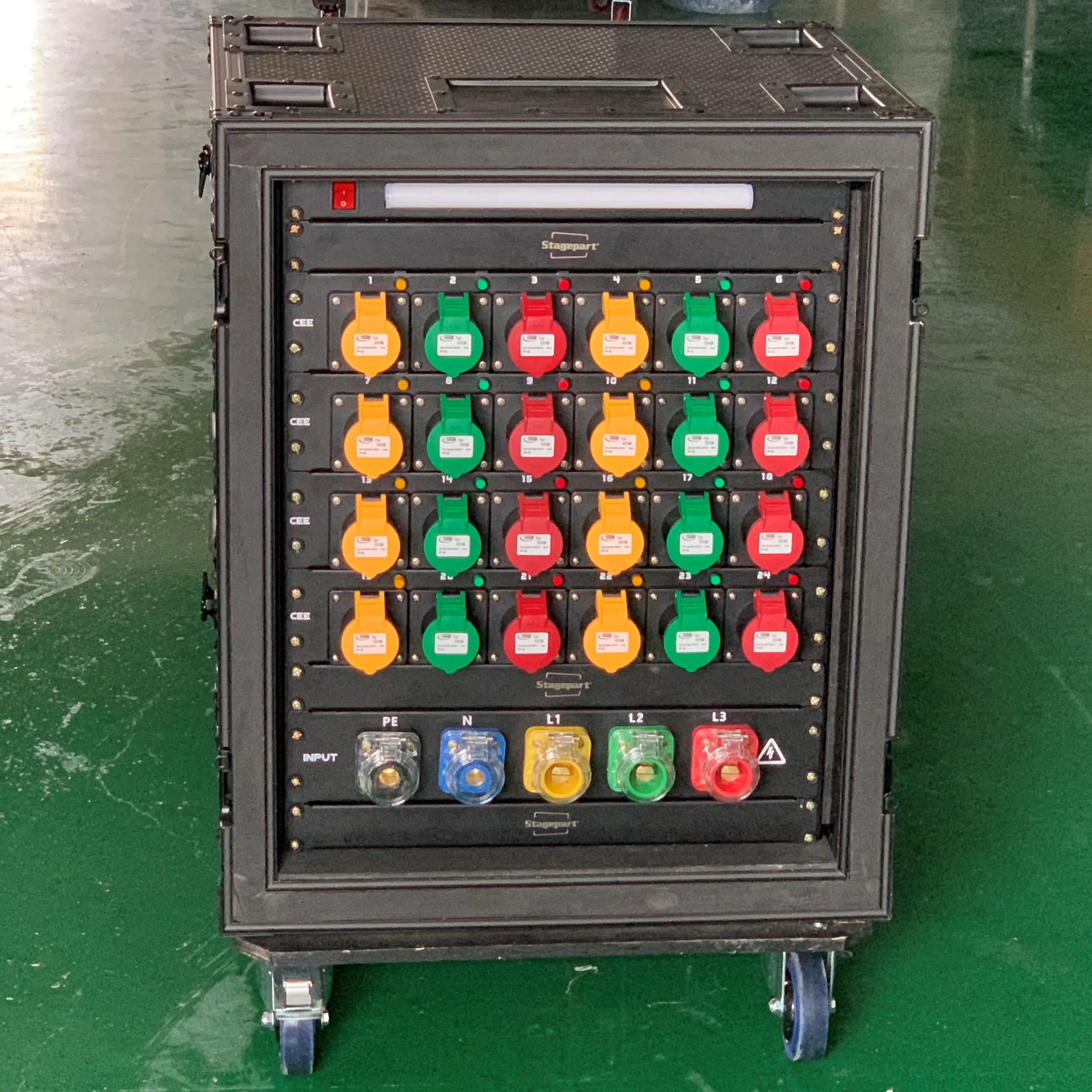 24ch CEE Power Race Electrical Stage Power Distribution Box 5