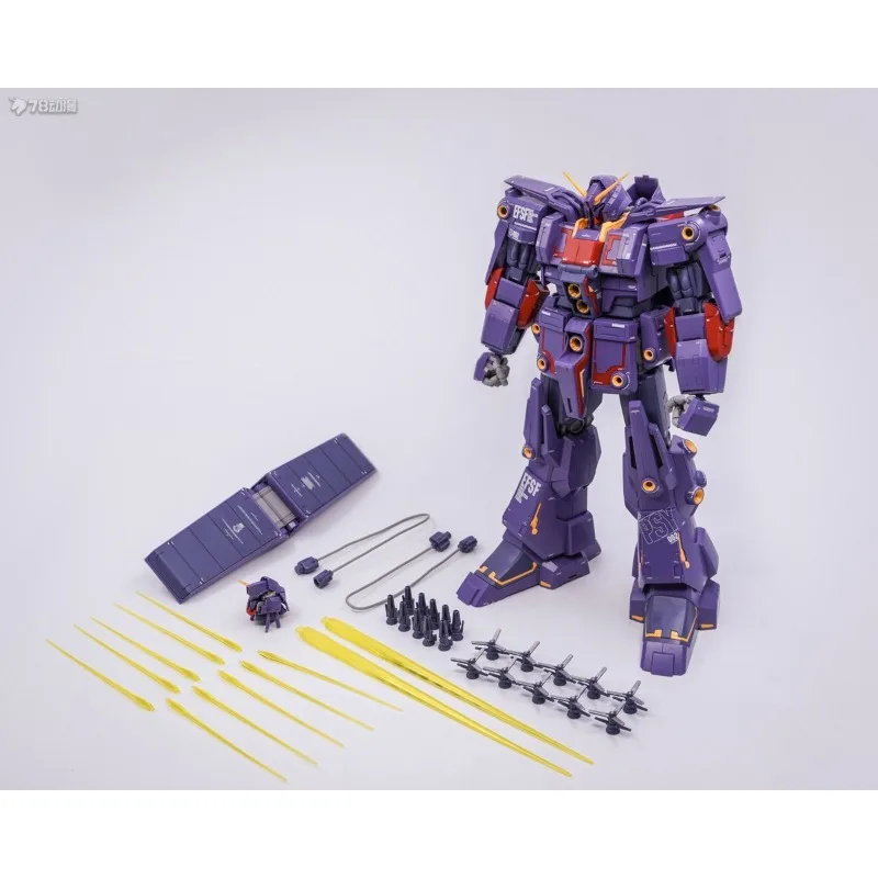 BANDAI Original HGUC assemblage modèle série H261 Induction psychique jusqu'à MK-II Athena Anime figurine assemblage modèle jouets