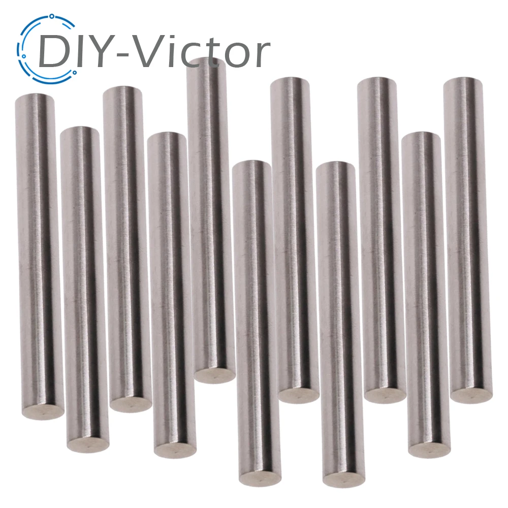 5/10Pcs/lot Thermocouple / RTD / 6*50MM PT100 DS18B20/NTC Encapsulated Stainless Steel Tube Head Casing Pipes Protective Sleeve