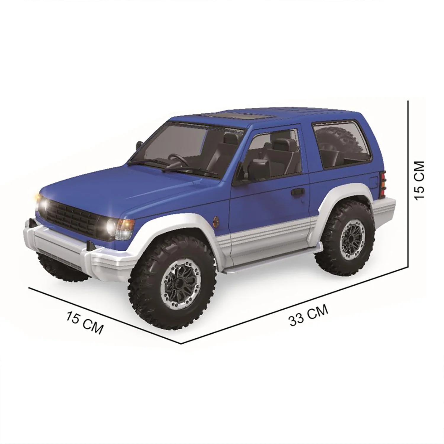 LDRC 1/14 RTR télécommande chenille LD1297S 4x4 RC voiture tout-terrain jouets coque en plastique 2 vitesses boîte de vitesses engrenages métalliques 380 moteur brossé