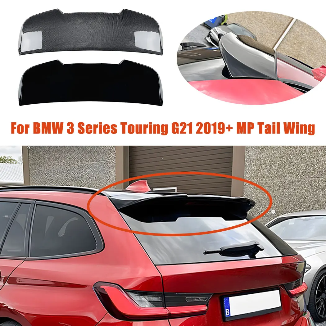 

Car Tail Wing Top Spoiler Roof Trunk Splitter For BMW 3 Series Touring G21 2019+ MP Exterior Guard Cover Decoration Modification