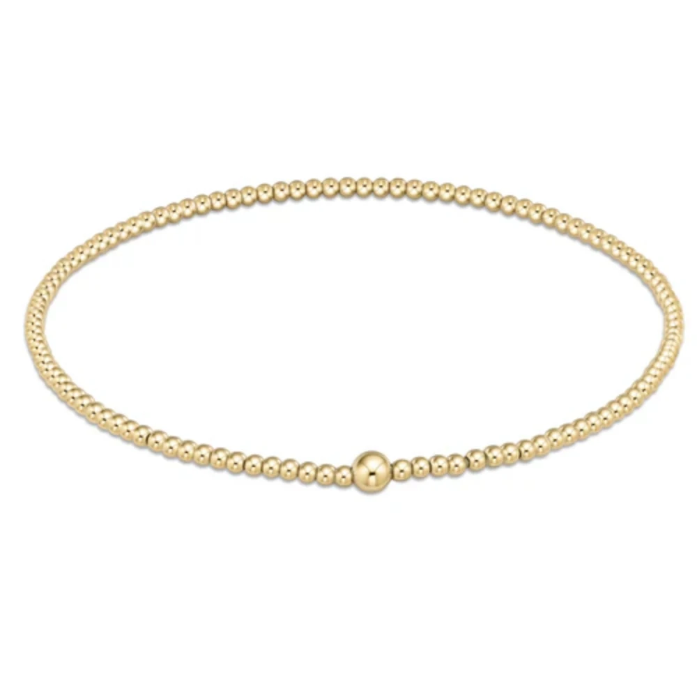 

YEEVAA Classic 2mm Bead Bracelet, Fashion Jewelry Gift for Women Daily Layering