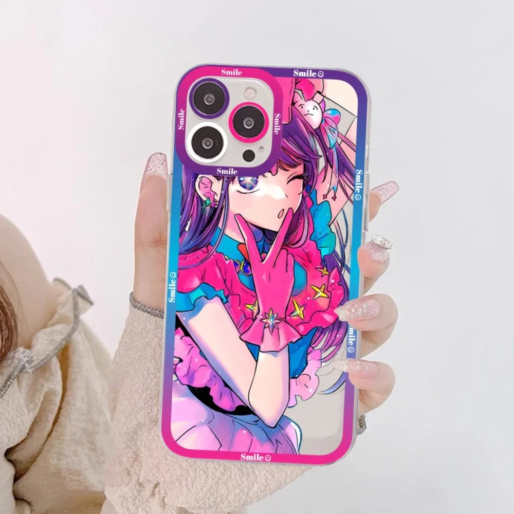 Hoshino Ai Oshi No Ko Phone Case For Samsung S 20 S 21 S 22 S 23 Lite Plus Ultra Mobile Cover