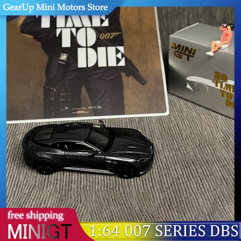 

MINIGT 007 Series 1:64 Aston Martin DBS - "No Time to Die" Movie Edition Alloy Diecast Model Limited Stock Available collectible