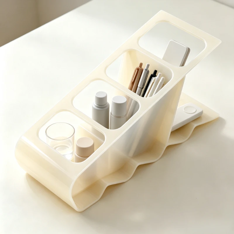 Desktop Remote Control Storage Rack Household TV Air Conditioner Remote Holder Multifunctional Sundries Organizer Shelf
