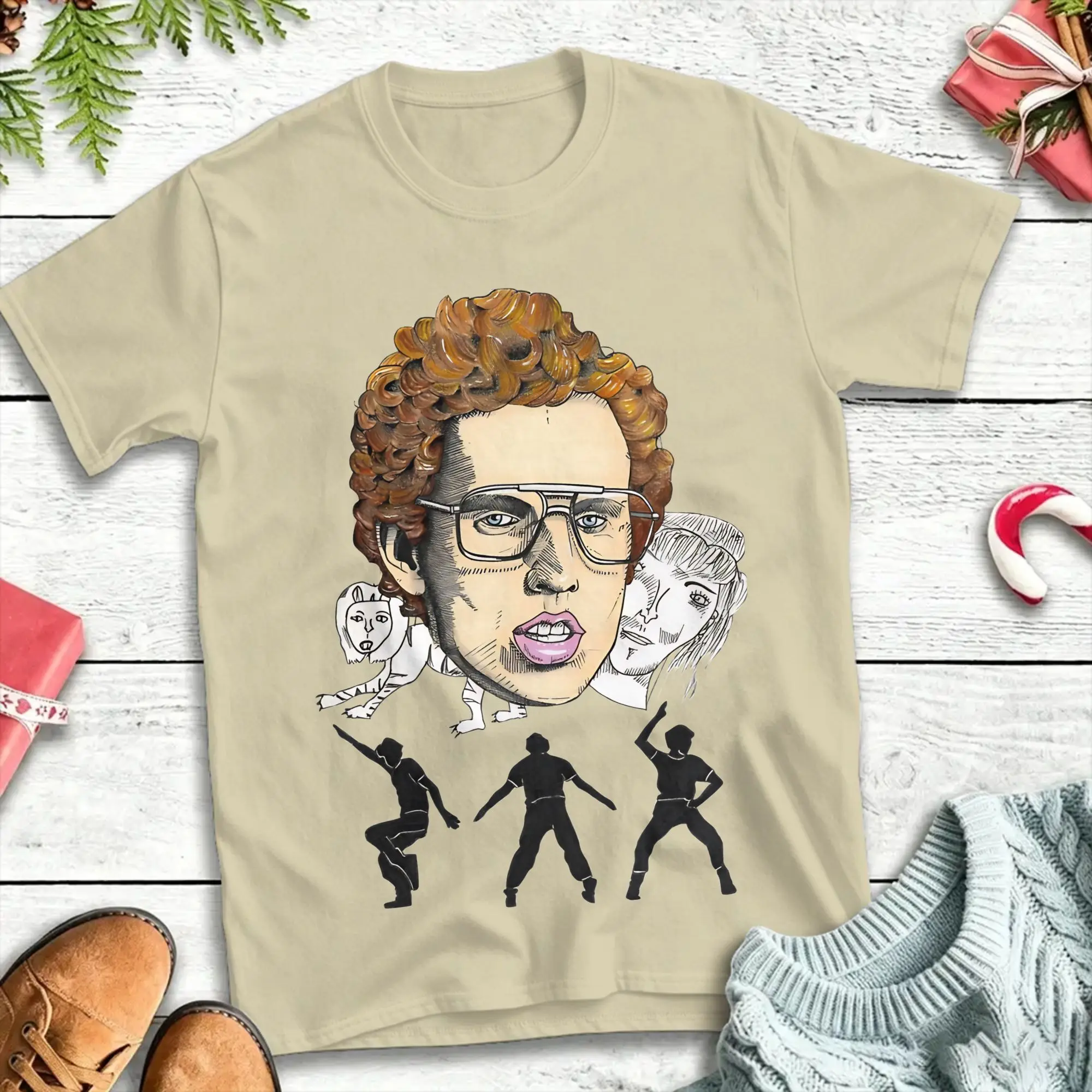 Novelty Napoleon Dynamite T-Shirt Men Women Crewneck Cotton T Shirt  Short Sleeve Tees Birthday Gift Clothing