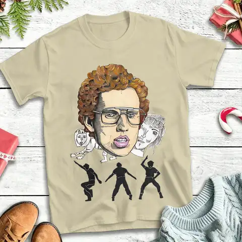 Novelty Napoleon Dynamite T-Shirt Men Women Crewneck Cotton T Shirt  Short Sleeve Tees Birthday Gift Clothing