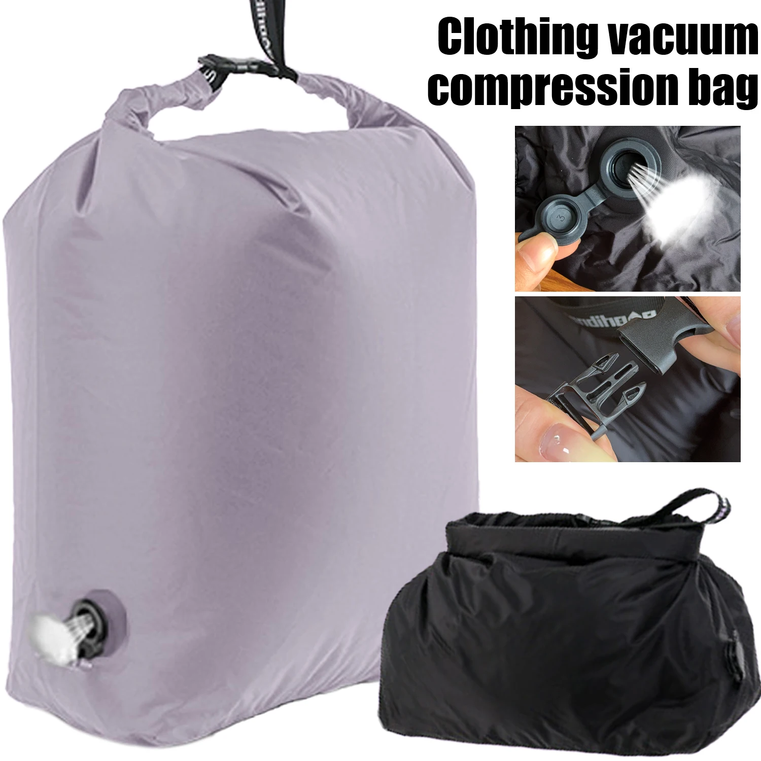 

Large Capacity Travel Vacuum Compression Storage Bag Portable Waterproof Dustproof Luggage Clothes Organizer Bags Business Trip