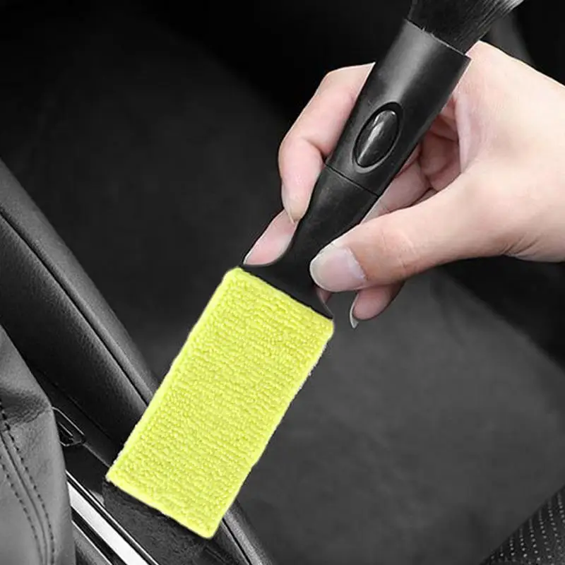 

Car Interior Dust Brush Interior Car Detail Dust Brush Soft Bristles Car Cleaning Tool For Center Console Screen Air Vent