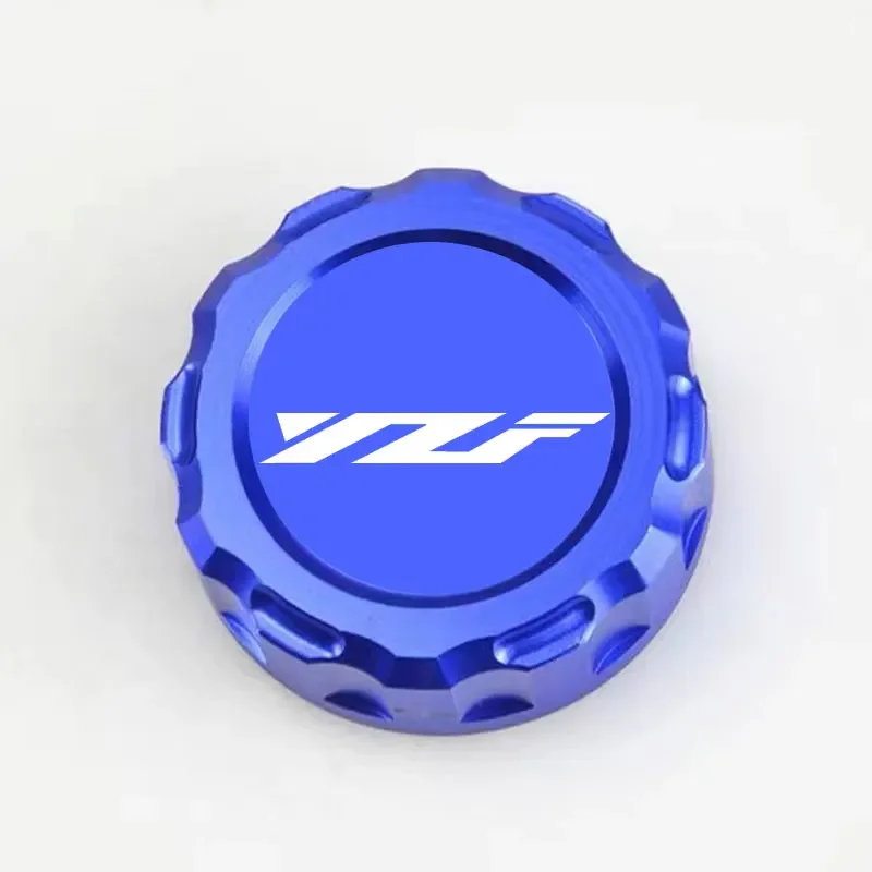 Para yamaha yzf r125 r7 r6 r1 r3 YZF-R125 YZF-R7 YZF-R3 cnc motocicleta cilindro fluido de freio traseiro reservatório mestre tampa