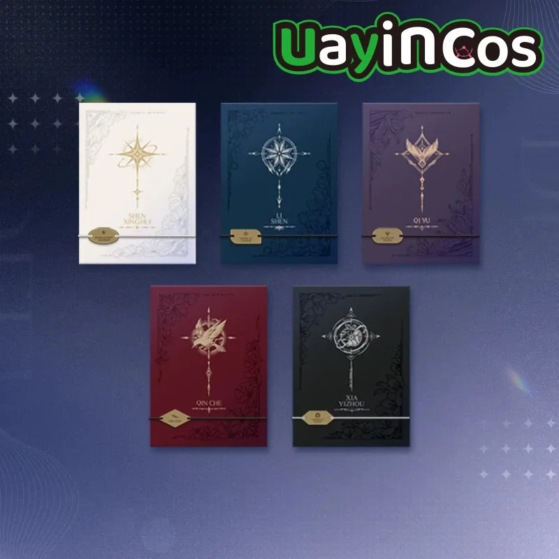 In stock Official Love and Deepspace Rafayel Sylus Xavier Caleb Notebooks Storage Record Book Notebook  Anime Game Toy Cosplay