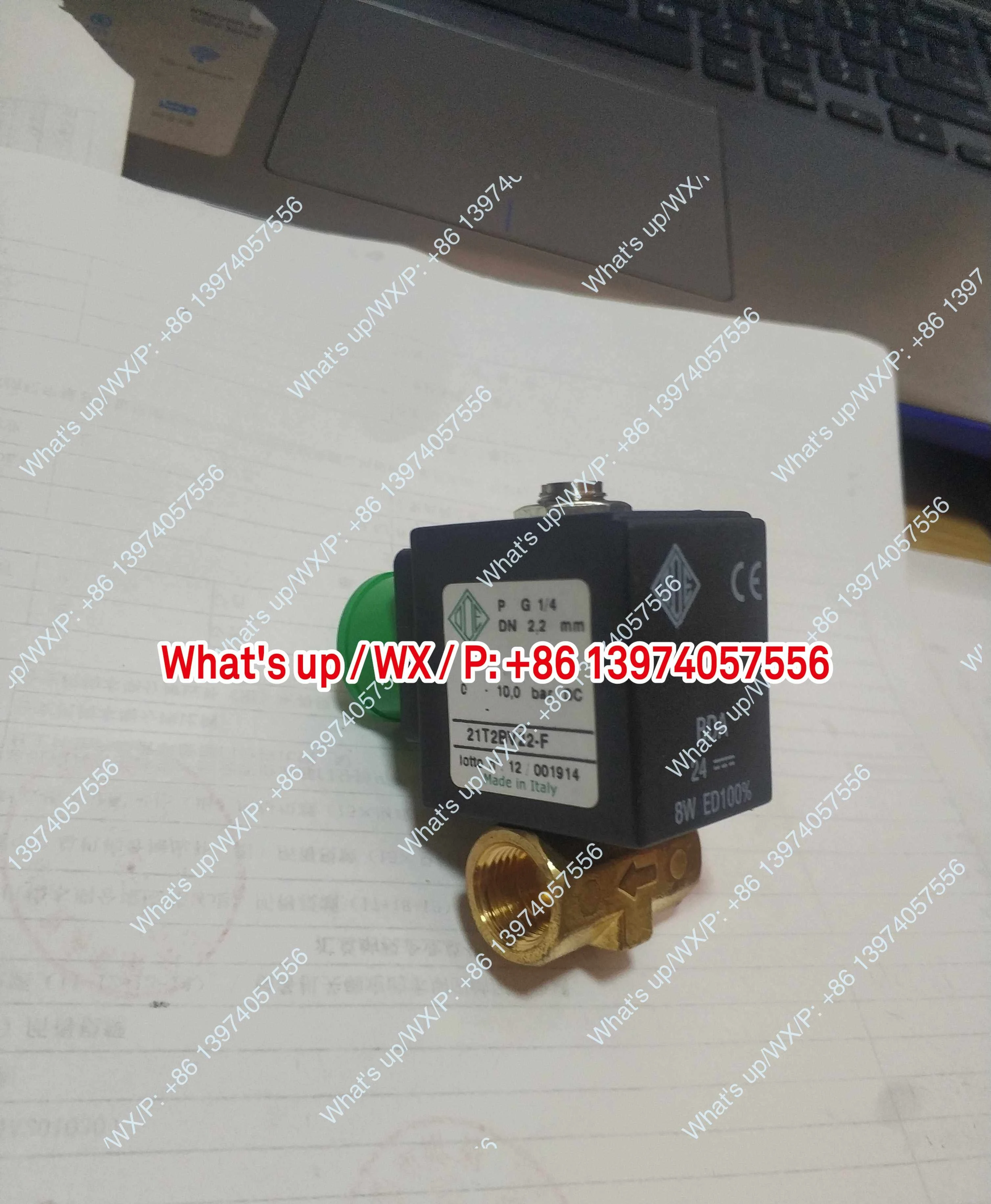21T2BV22-F Italian ODE solenoid valve, direct acting diaphragm solenoid valve 21TG2KR0V22