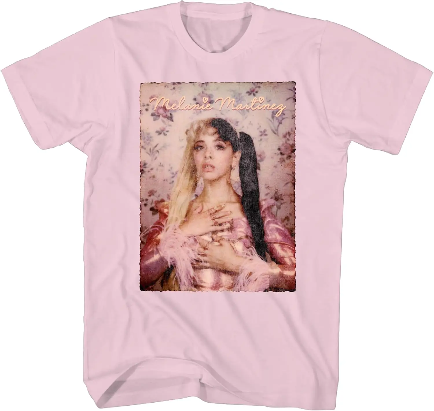 Melanie Martinez Portrait Adult Pink Short Sleeve T Shirt Alternative Indie Music Graphic Tees New Fashion Top Tees