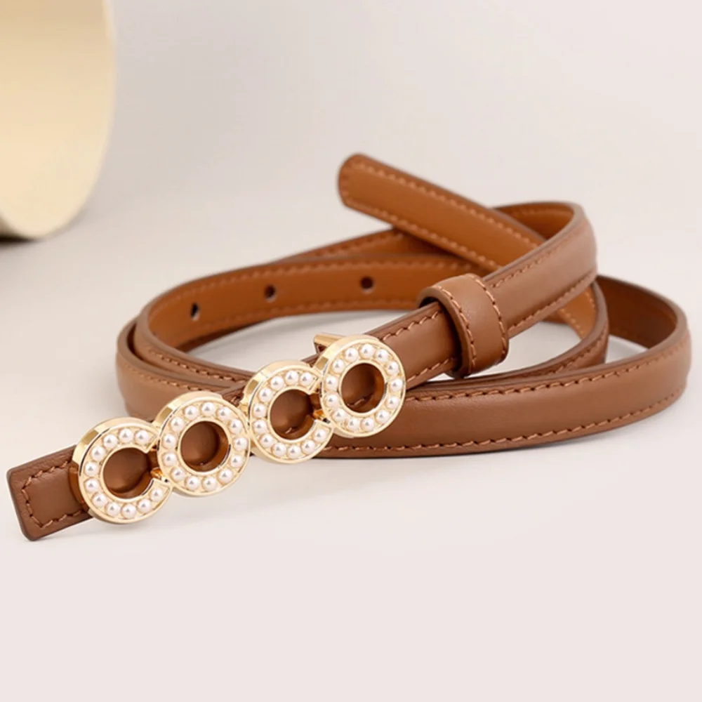 korean-style-simple-thin-belt-women's-retro-genuine-leather-fashion-belt-with-jeans-skirt-decorative-belt