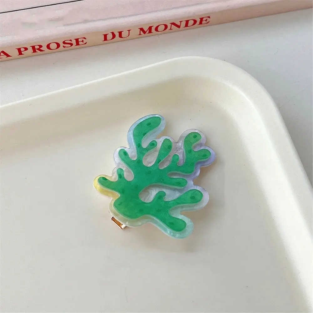 

Cute Conch Ocean Fish Hairpin Jellyfish Seaweed Dolphin Hair Clips Korean Style Coralfish Animal Duckbill Clip Daily