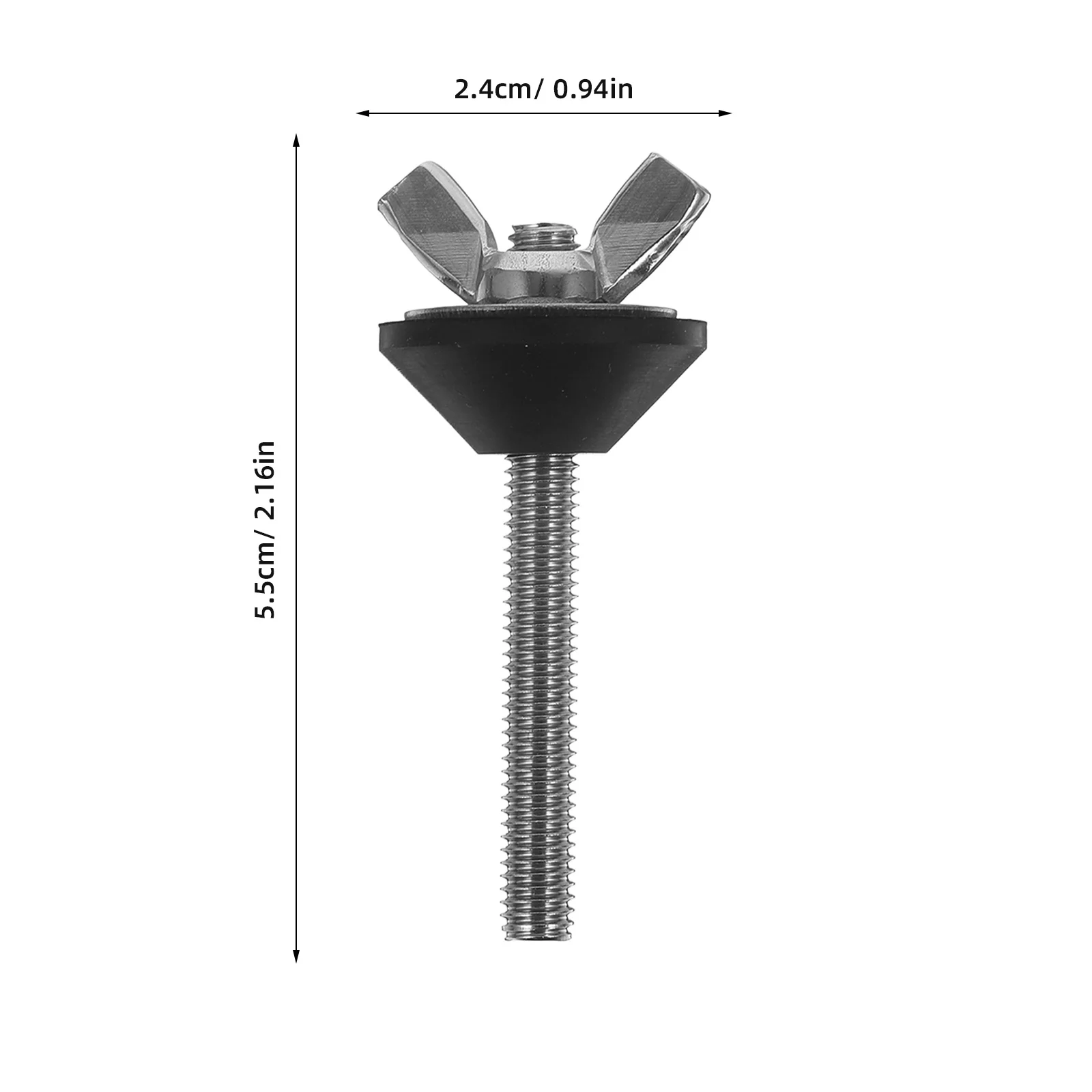 2 قطعة مسامير المرحاض مجموعة مسامير لمجموعة تثبيت مقعد المرحاض القياسية قطع غيار متينة مقاومة درجات الحرارة العالية