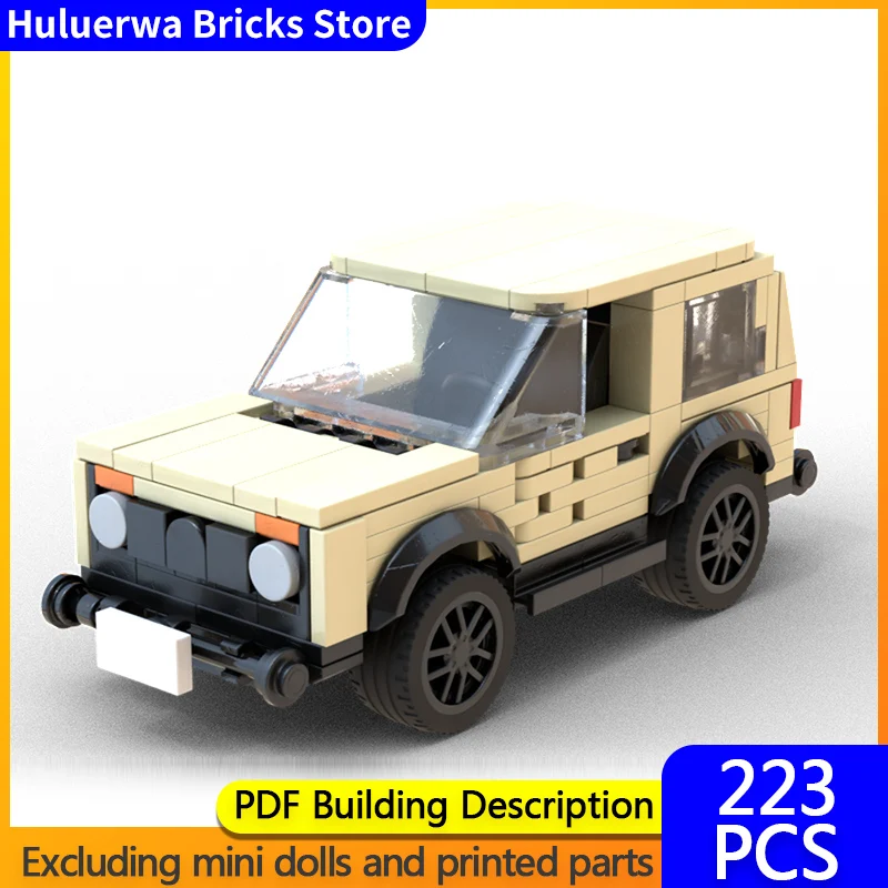 

Speed Racing Car Model MOC Building Bricks Niva Off-Road Vehicle Modular Technology Children Holiday Gifts Assemble Toys Suit
