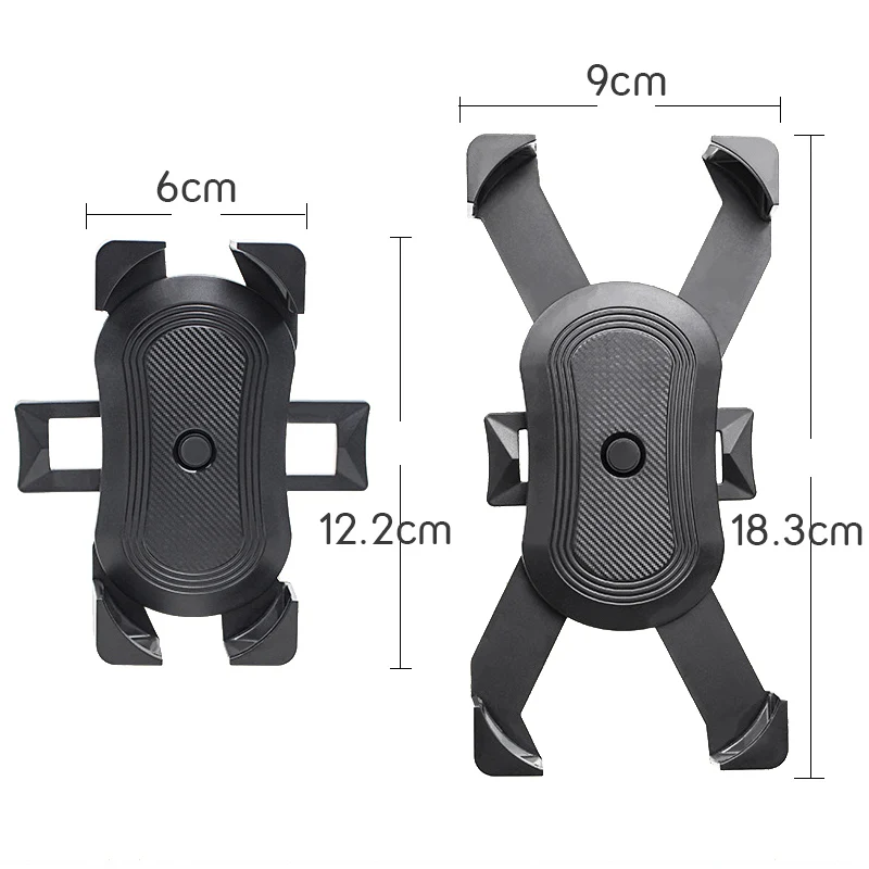 Baby Stroller Mobile Phone Holder Rack Universal 360° Rotatable Pram Cart Bicycle Phone Holder For iPhone Gps Device