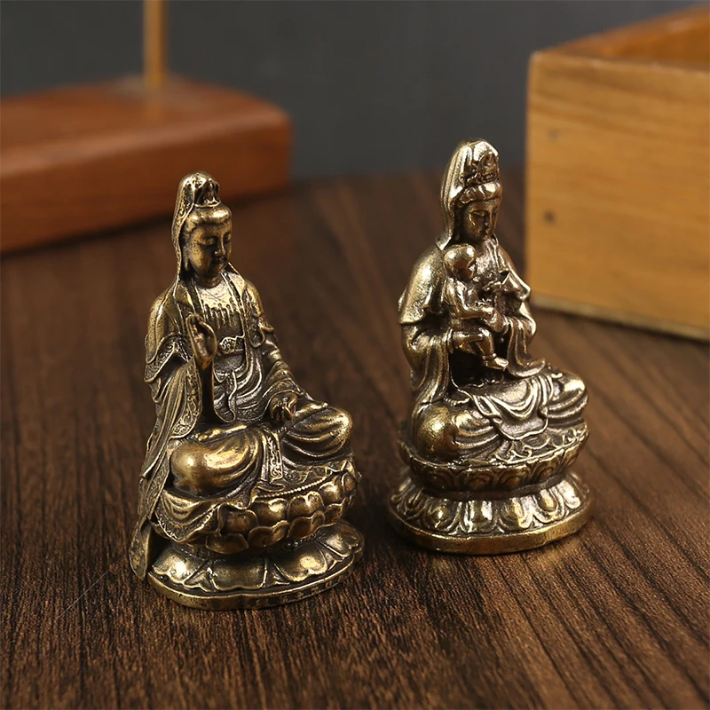 Statue de Déesse de la MisériUL, Figurine Religieuse pour Salon d'Nik, Statue d'Avalokitesvara, Statue de Guanyin, Décoration de Maison, Nouvelle Collection