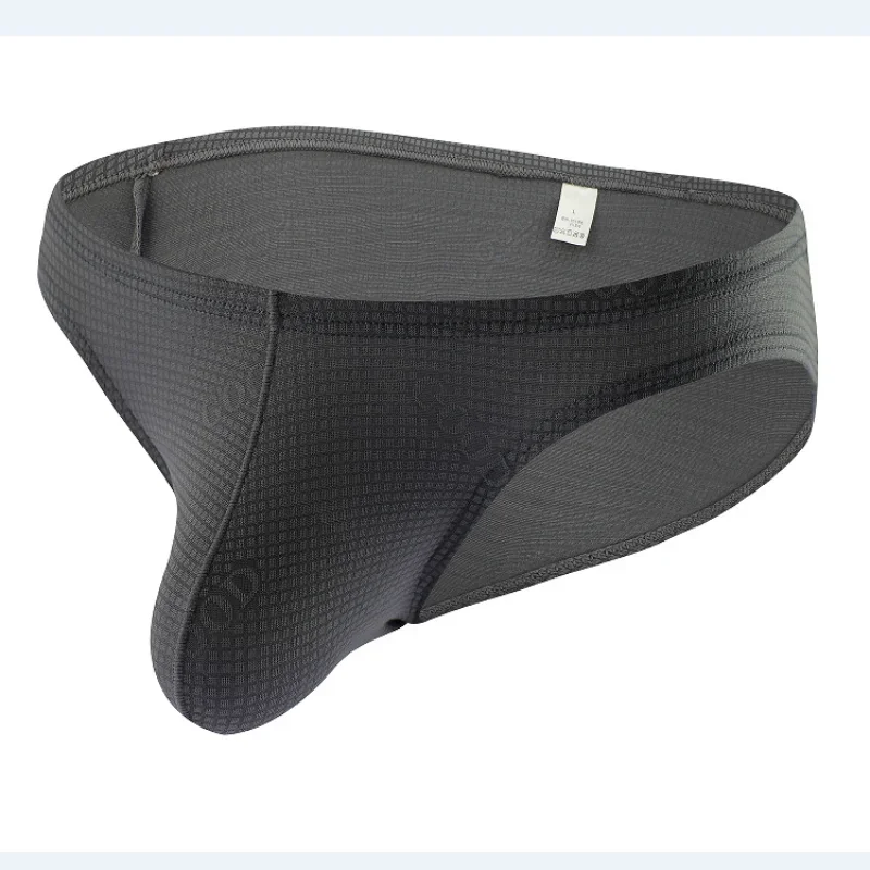 Mens Slip Cueca Low Waist Underpants U Convex Pouch Lingerie Underwear Thin Breathable High Fork Panties Calzoncillos Hombre