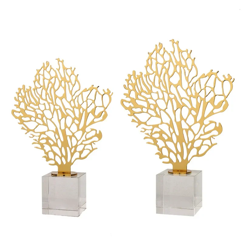 

Creative fortune tree ornament, high-end light luxury fortune crystal living room wine cabinet TV cabinet home office