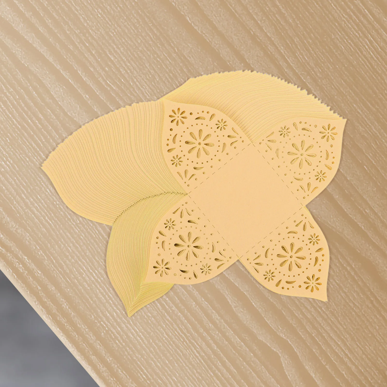 

50Pcs Intricately Designed Chocolate Boxes Elegant Lace Edged Truffle Wrappers for Festive Gatherings Candy Box