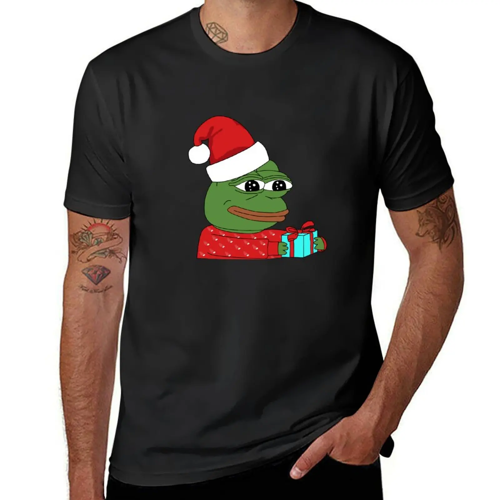 

XMAS PEPE T-Shirt Blouse basketball graphic tees fashion shirts mens tall t shirts
