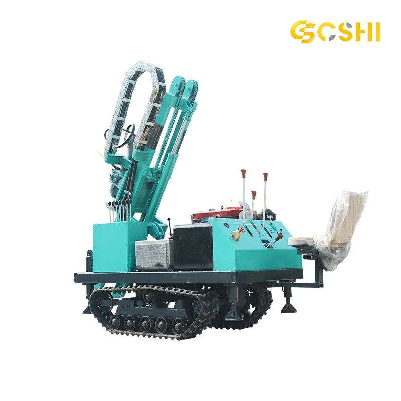 High Power Small PV Pile Driver Explosion Proof DTH Drilling Rig Ground Nail Drill for Mine PV Drilling