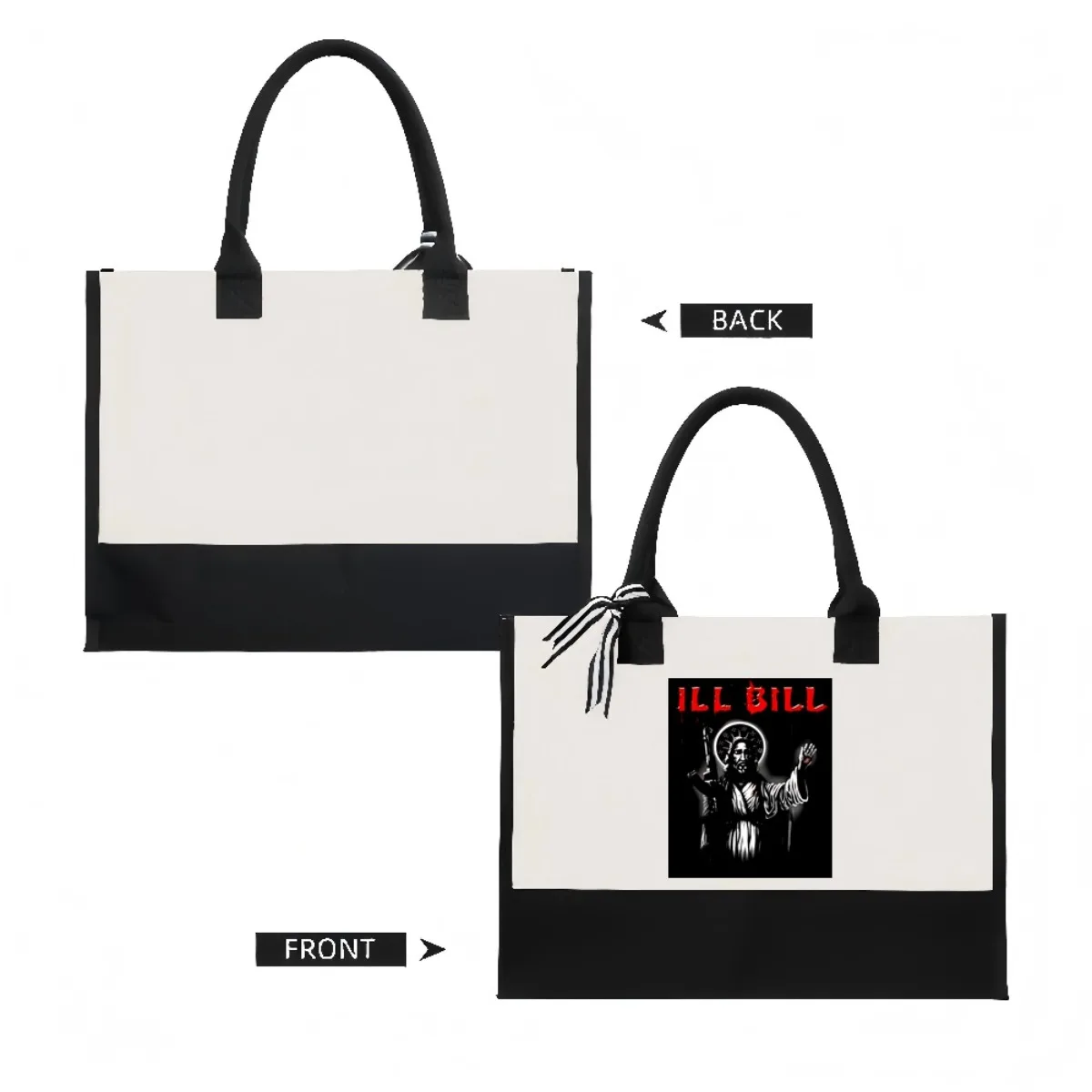 خمر 2000s سوف بيل الثقة لا أحد الراب تي شيرت 2026 جديد وصول موضة عملية واسعة قابلة لإعادة الاستخدام حمل حقيبة نمط طباعة 2 إلى